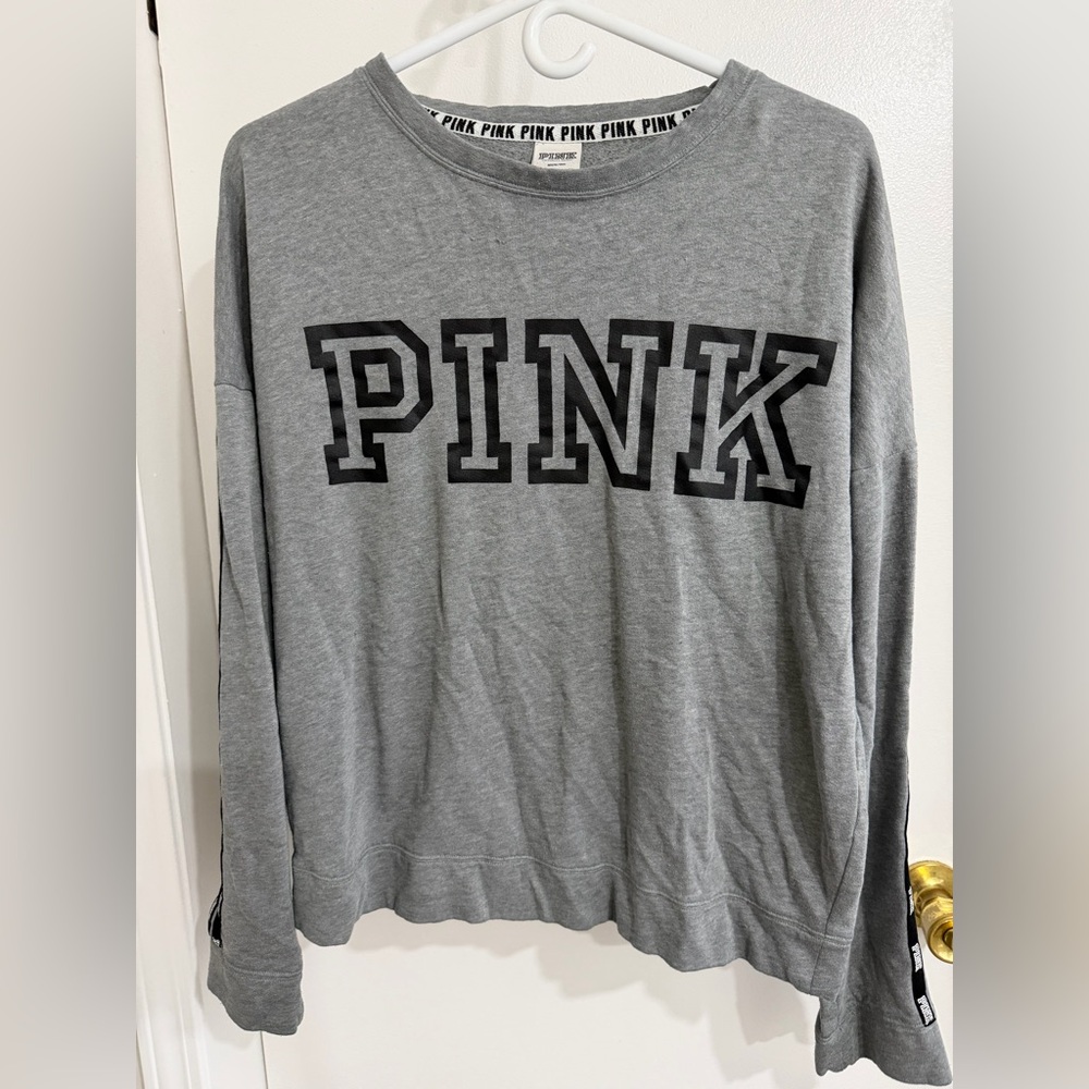 Victoria's Secret PINK Heather Gray Tee